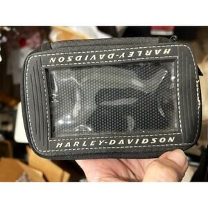 Harley Davidson Magnetic Zip Around Wallet 6x4 Inch Motorcycle Tank Holder